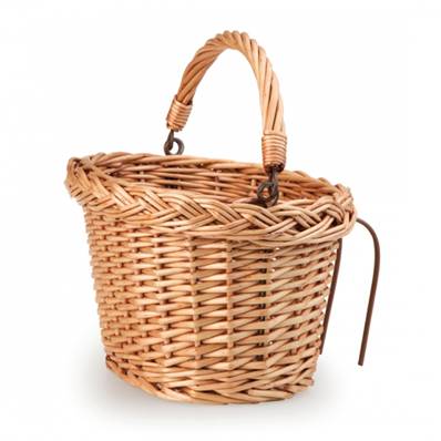 Panier en osier pour vélo