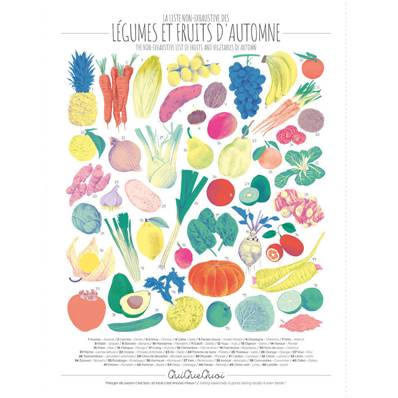 Affiche L - Saison Automne