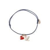 Bracelet Paris Amour - Cur et colombe maills