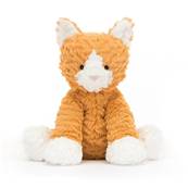 Peluche chat roux - Fuddlewuddle ginger cat