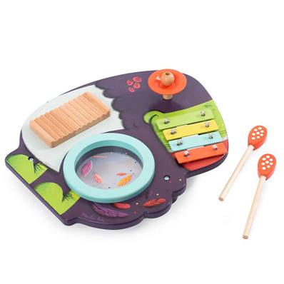 Toucan multi-activités musicales - Dans la jungle
