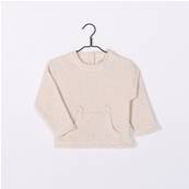 Sweat-shirt Loan - Crème 3 mois