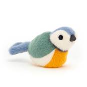 Peluche oiseau mésange bleue - Blue tit