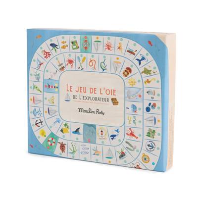 Jeu de l'oie de l'explorateur - Le jardin du moulin