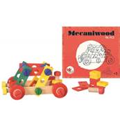 Mecaniwood 96 pièces - jeu de construction en bois