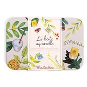 La boîte aquarelle Le jardin du moulin