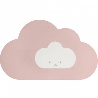 Tapis nuage S - Rose poudré