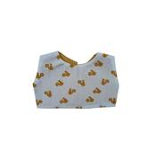 Blouse Ecureuil Jaune pour poupon