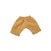 Pantalon en gaze jaune pour poupon