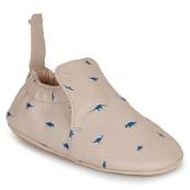 Chaussons en cuir avec patin My Blublu - Dinosaures 22-23