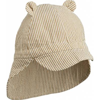 Chapeau Gorm - rayures caramel 6 mois