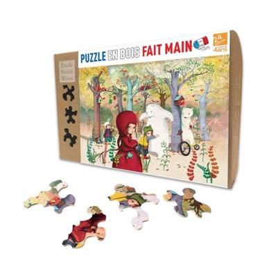 Rencontre en forêt - Puzzle 24 pièces