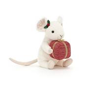 Peluche souris avec cadeau