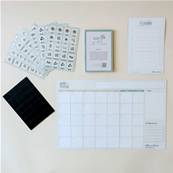 Coffret clés en main "Notre planification mensuelle"