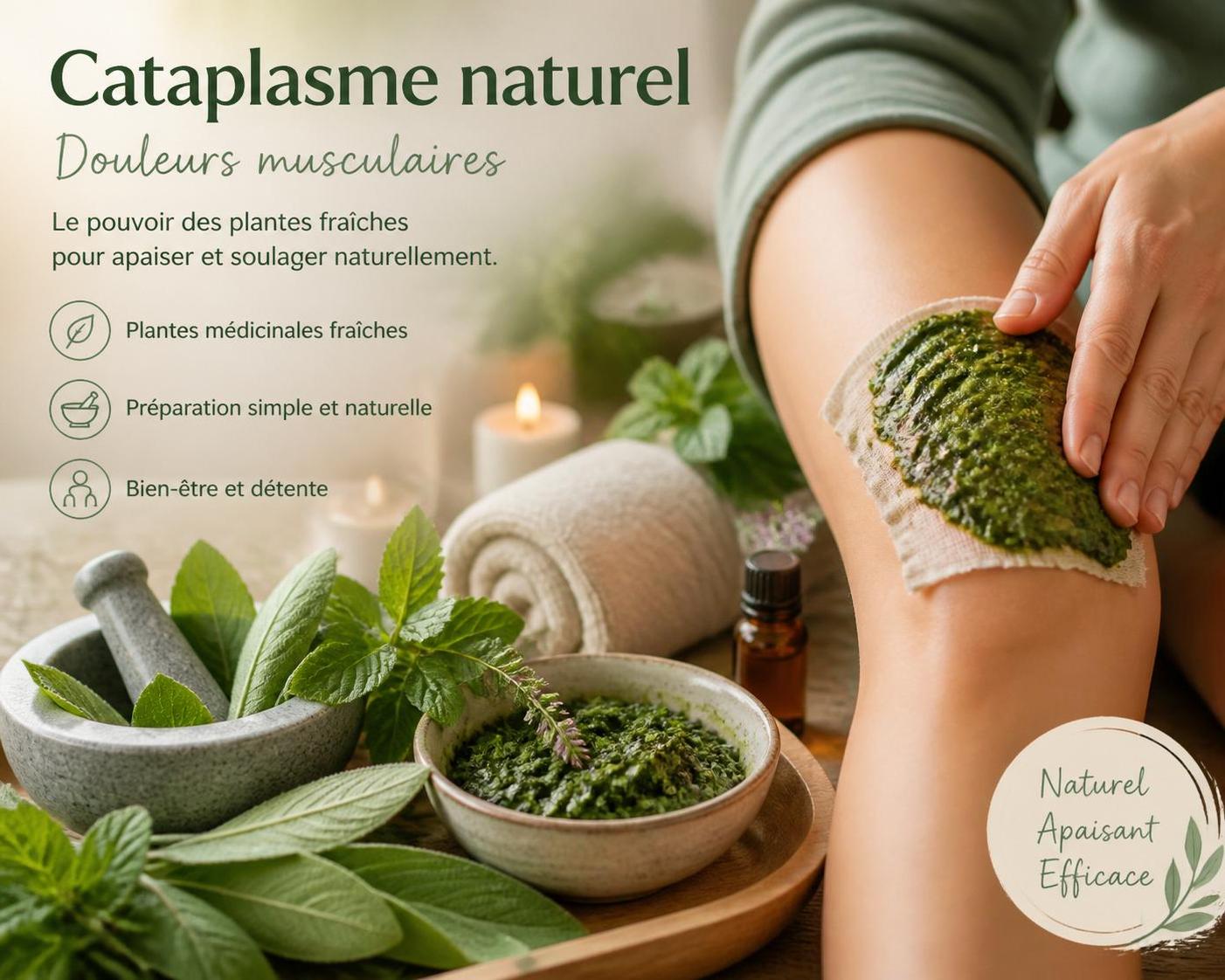 découvrez quels cataplasmes et remèdes naturels utiliser pour soulager efficacement vos douleurs de manière douce et naturelle.