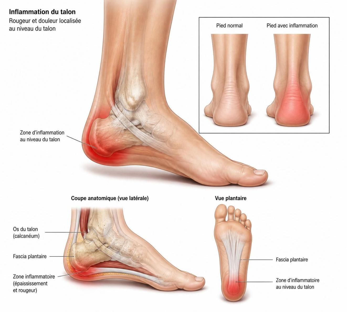 découvrez comment reconnaître les symptômes de la bursite au pied pour prévenir une douleur chronique et améliorer votre confort au quotidien.