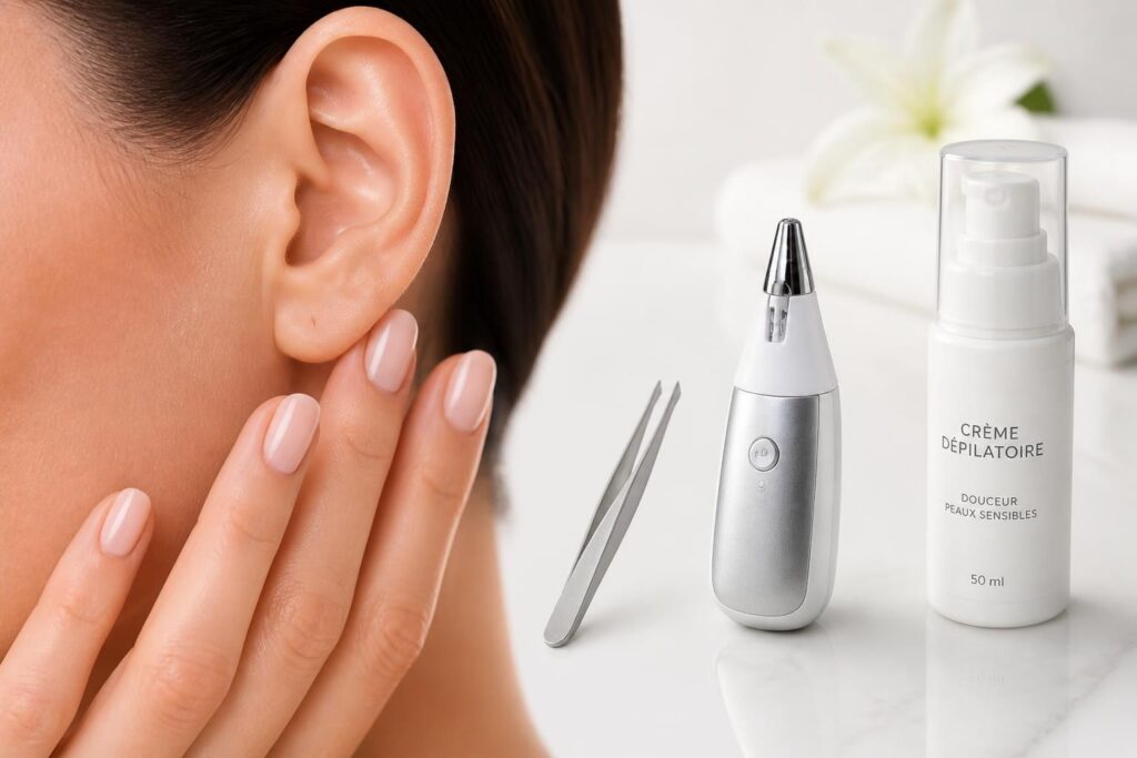 découvrez les meilleures méthodes d'épilation des oreilles pour un résultat durable et sans douleur, et choisissez la solution idéale adaptée à vos besoins.