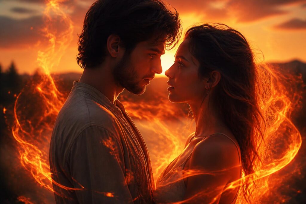 découvrez comment identifier la connexion unique et intense des flammes jumelles, un lien spirituel profond qui transcende le temps et l'espace.