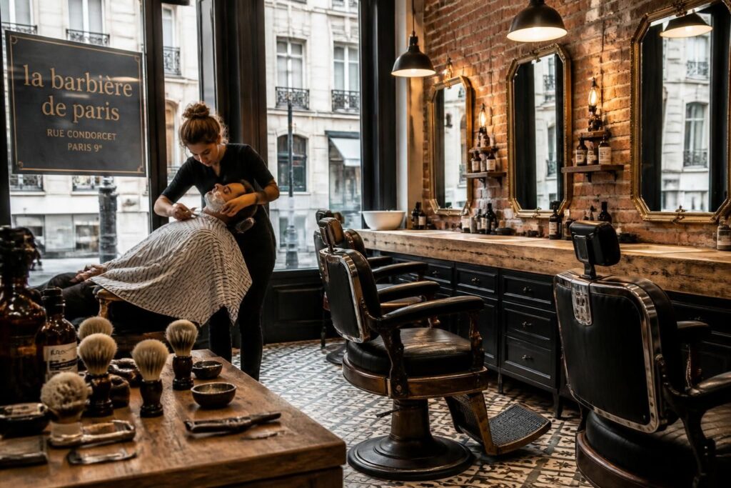 découvrez la barbière de paris rue condorcet, un salon alliant tradition et modernité pour des coiffures et soins de qualité dans une ambiance authentique.
