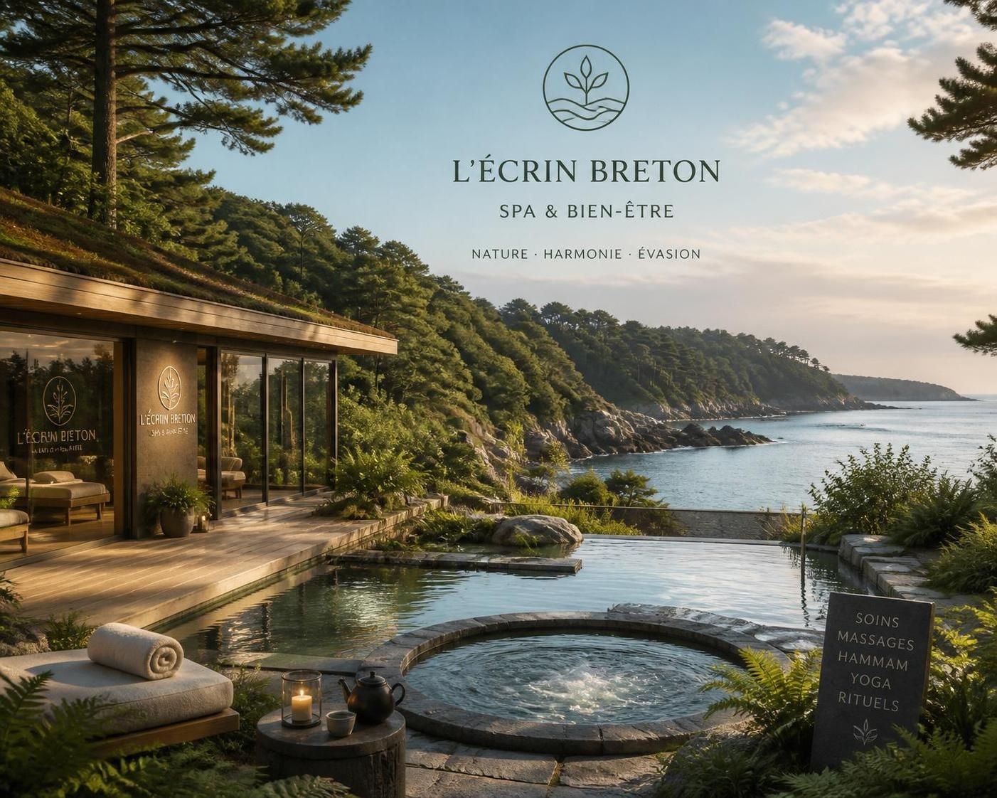 découvrez les bains du castel, une oasis de bien-être nichée au cœur de la nature bretonne, pour une expérience relaxante et revitalisante unique.