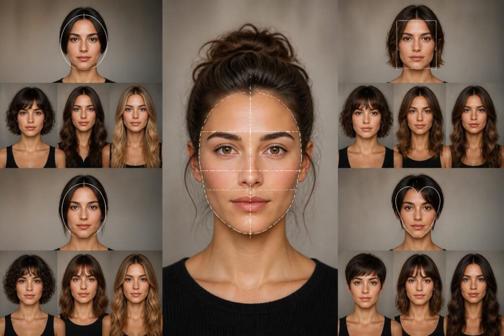 découvrez comment choisir la coupe de ligne de tête idéale pour sublimer la forme de votre visage et révéler votre beauté naturelle.