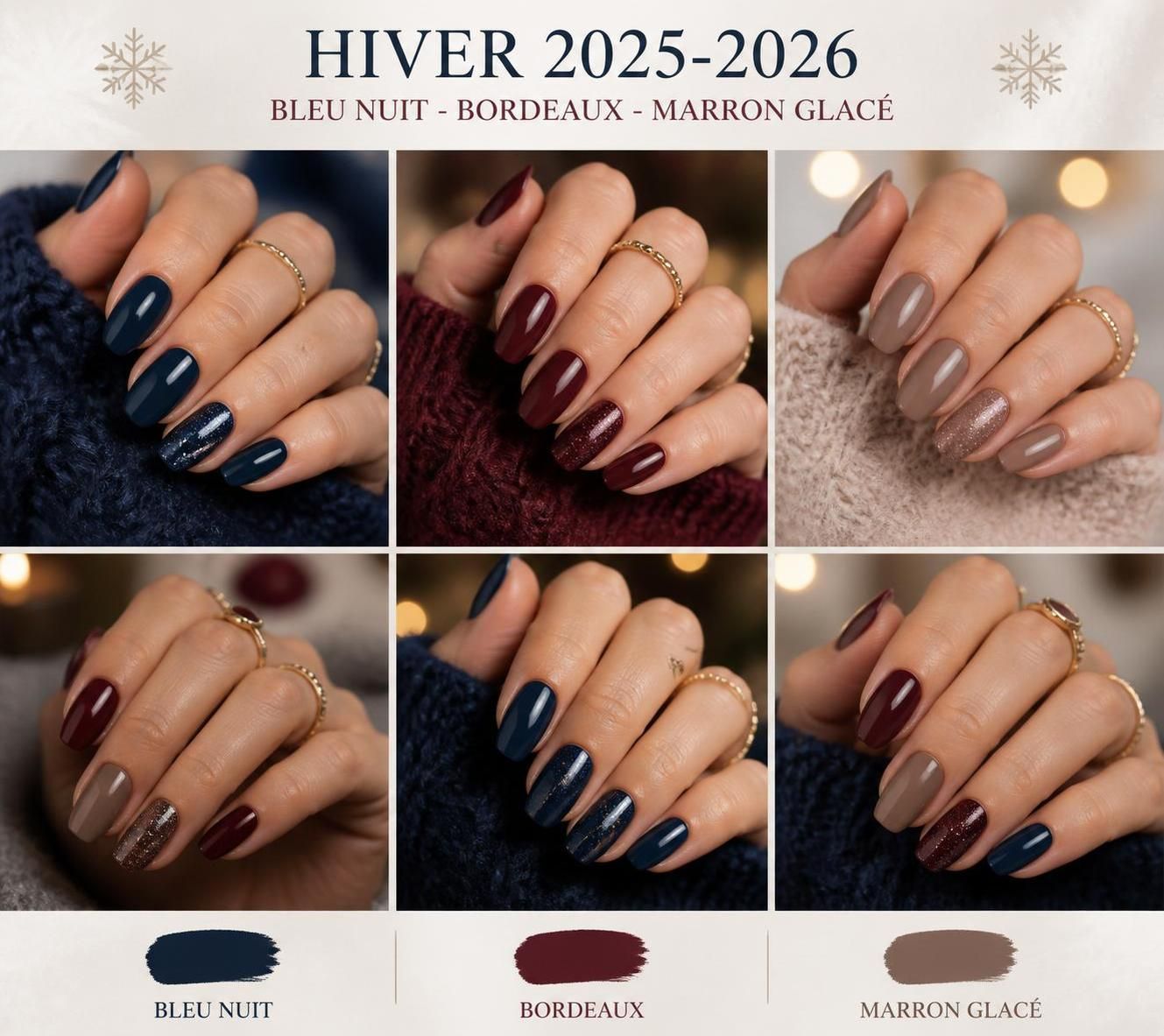 découvrez les tendances ongulaires incontournables de l'hiver pour sublimer vos mains et rester élégante tout au long de la saison.