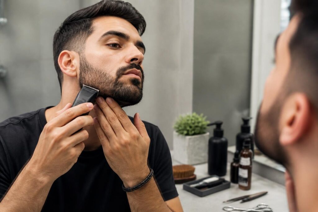 découvrez des astuces simples et efficaces pour tailler votre barbe et obtenir un style net et soigné facilement chez vous.