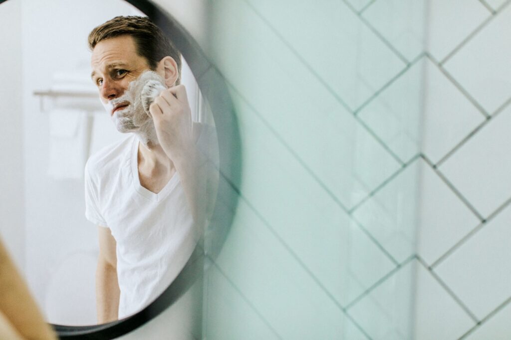 I prefer the old style of shaving cream to the modern gunk in a can. It’s made with natural ingredients that are good for your skin - and it’s hard to describe how satisfying the process is. You take pride in creating a lather with a brush and a bowl. Just like our grandfathers did. Some things are just worth doing the old way.