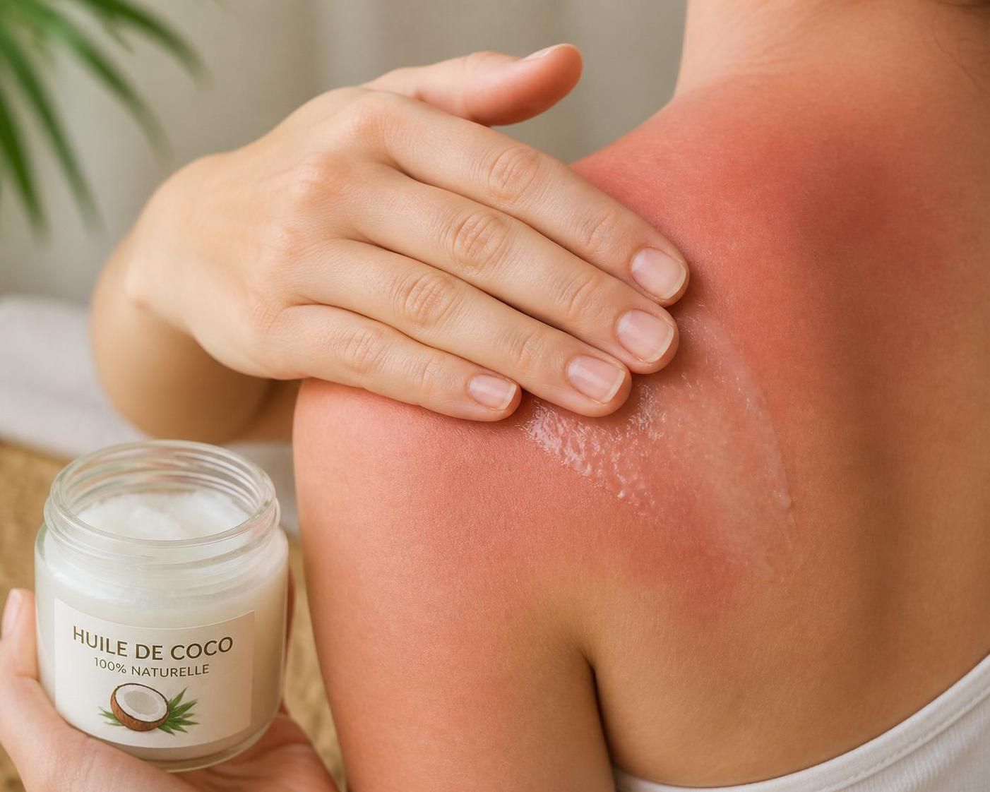 découvrez comment l'huile de coco peut apaiser et hydrater la peau après un coup de soleil, pour une réparation naturelle et efficace.