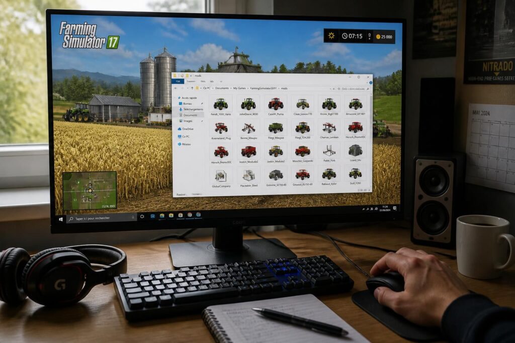découvrez comment installer facilement des mods pour farming simulator 17 et enrichissez votre expérience de jeu avec des modifications personnalisées pour fs 17.