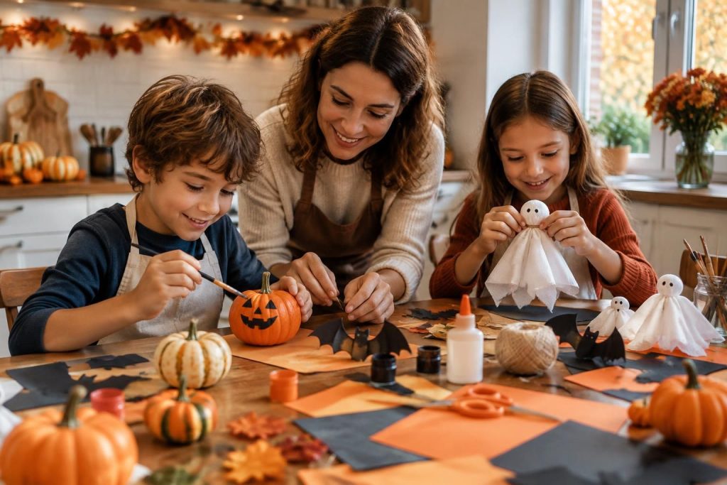 découvrez des activités manuelles d’halloween faciles et amusantes à réaliser avec les enfants : bricolages, décorations et idées créatives pour frissonner en famille.