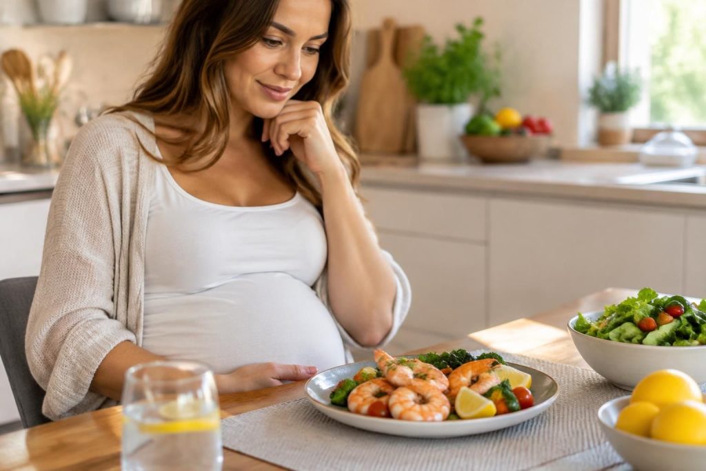 Crevette enceinte : est-ce un aliment sans danger pendant la grossesse ?
