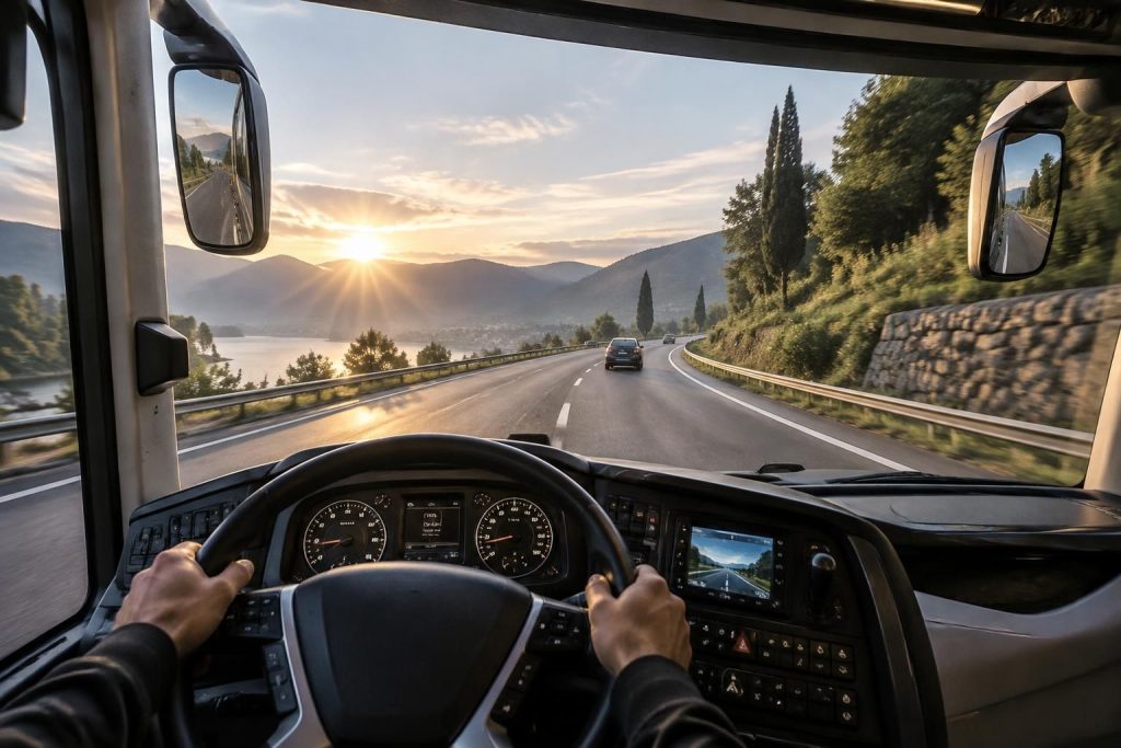 découvrez euro truck simulator bus 2 et plongez dans une nouvelle expérience de conduite virtuelle, entre routes à parcourir et sensations de pilotage.