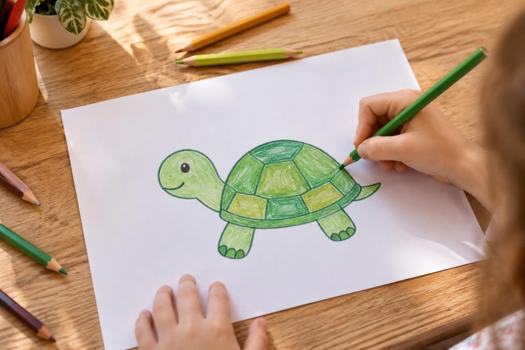 découvrez des idées simples pour dessiner une tortue avec les enfants : étapes faciles, conseils et inspiration pour s’amuser en créant.